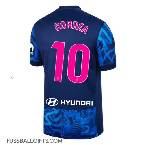 Atletico Madrid Angel Correa #10 Fußballbekleidung 3rd trikot 2024-25 Kurzarm